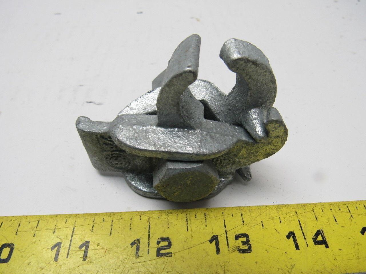 1/2" Edge Clamp to Conduit Clamp Lot of 28