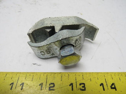 Steel City EC1-1/2" 1/2" Malleable Iron Edge Clamp to Conduit Clamp Lot of 29