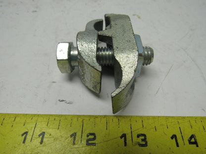 Steel City EC1-1/2" 1/2" Malleable Iron Edge Clamp to Conduit Clamp Lot of 29