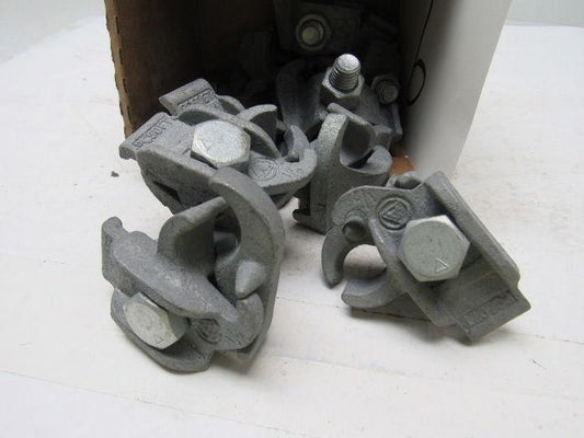 Appleton PC50ET 1/2" Malleable Iron Edge Clamp to Conduit Clamp Lot of 9
