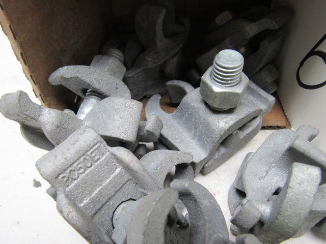 Appleton PC50ET 1/2" Malleable Iron Edge Clamp to Conduit Clamp Lot of 9