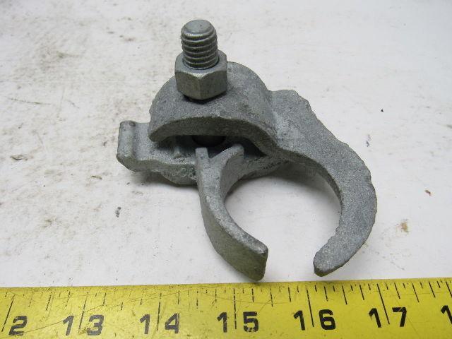 Appleton PC125ET 1-1/2" Malleable Iron Edge Clamp to Conduit Clamp Lot of 8