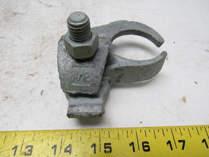 Appleton PC125ET 1-1/2" Malleable Iron Edge Clamp to Conduit Clamp Lot of 8