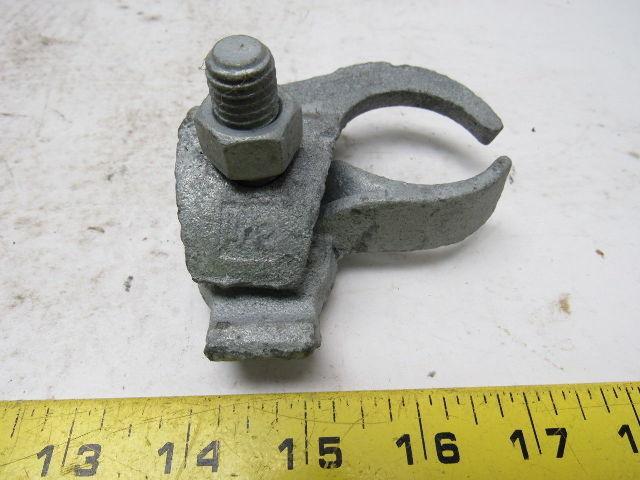 Appleton PC125ET 1-1/2" Malleable Iron Edge Clamp to Conduit Clamp Lot of 8