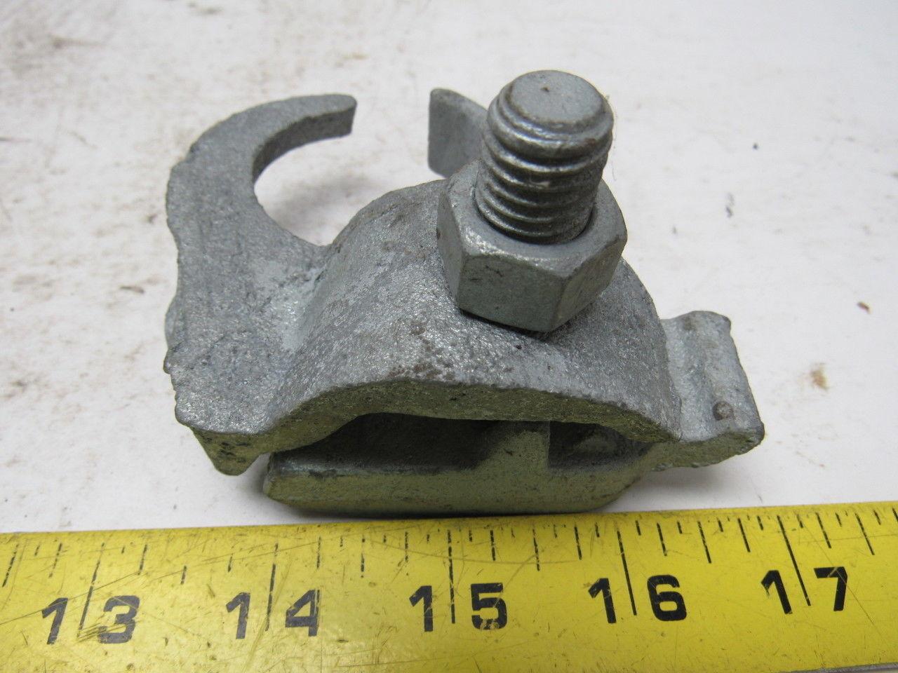 Appleton PC125ET 1-1/2" Malleable Iron Edge Clamp to Conduit Clamp Lot of 8