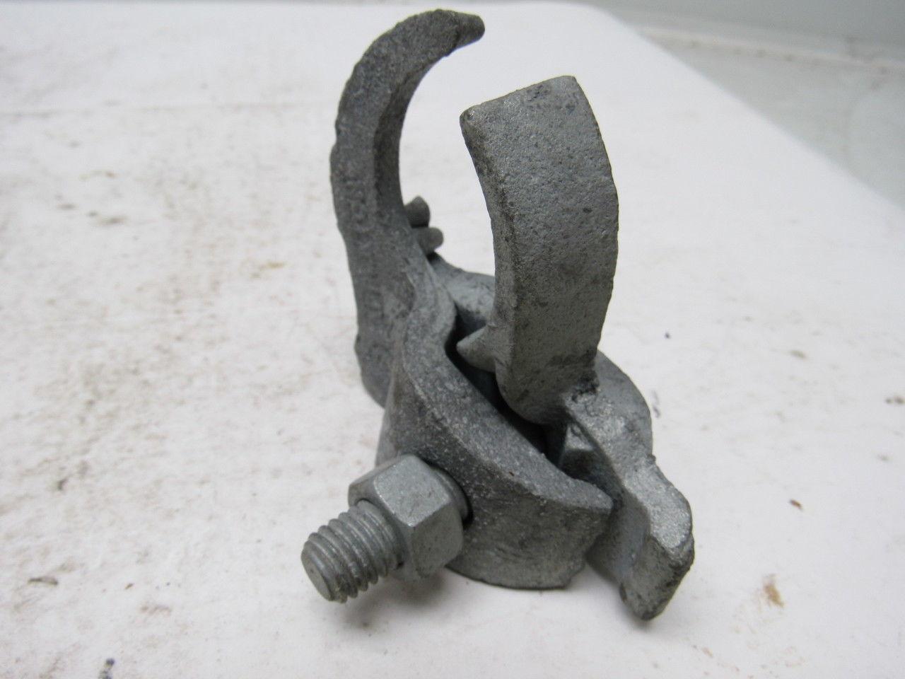 Appleton PC125ET 1-1/2" Malleable Iron Edge Clamp to Conduit Clamp Lot of 8