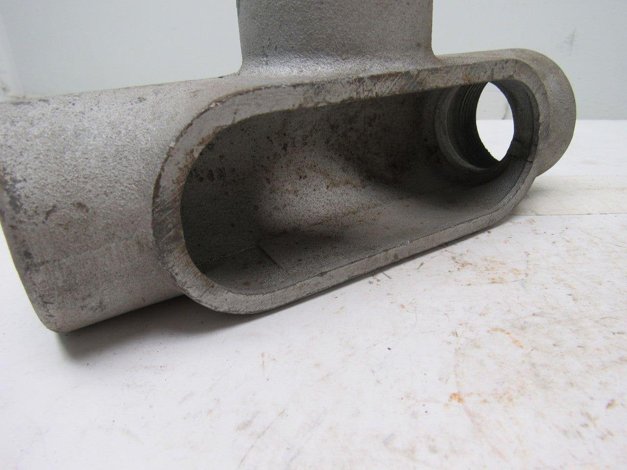Crouse-Hinds T57 1-1/2" Conduit Outlet Body Lot of 8