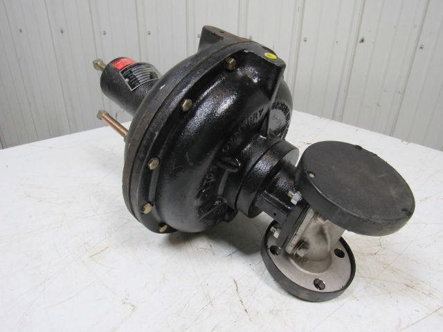Saunders Valve Inc. 1-1/2" Diaphragm Valve With An ESC Modulator Actuator