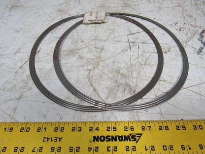 Lamons Gasket H277431-1 360 10.844 X 9.969 X 26 Gauge Steel Ring Lot of 2