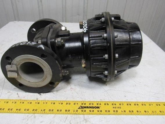 GEMU 620080D3818141-3A2 3" pneumatically operated 2/2-way diaphragm valve