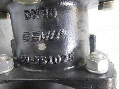 GEMU 620080D3818141-3A2 3" pneumatically operated 2/2-way diaphragm valve