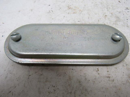 Crouse-Hinds 470 1-1/4" Conduit Outlet Body Cover Lot of 24