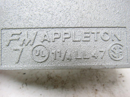 Appleton LL47 1-1/4" Rigid Conduit Outlet Body Lot 0f 7