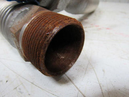 Hose Master SP-FH-11-13 Corrugated Metal Flex Hose Stainless 1-5/8" x 8'