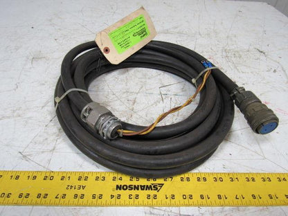 3/8" Hydraulic Hose Approx. 30' W/97-3055-22-12 Amphenol 2 pin Connector