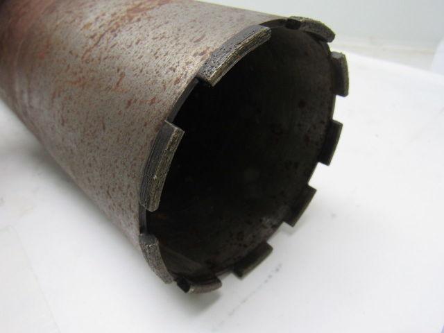 4" Dia. x 14"  Long Wet Concrete Masonry Brick Coring Bit 1-1/4-7 Thread