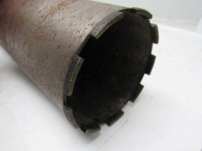 4" Dia. x 14"  Long Wet Concrete Masonry Brick Coring Bit 1-1/4-7 Thread