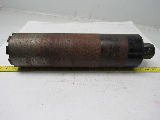 4" Dia. x 14"  Long Wet Concrete Masonry Brick Coring Bit 1-1/4-7 Thread