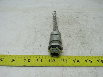 Bryant FC38 Cable Strain Relief 1/2" Straight Male Connector Lot of 4