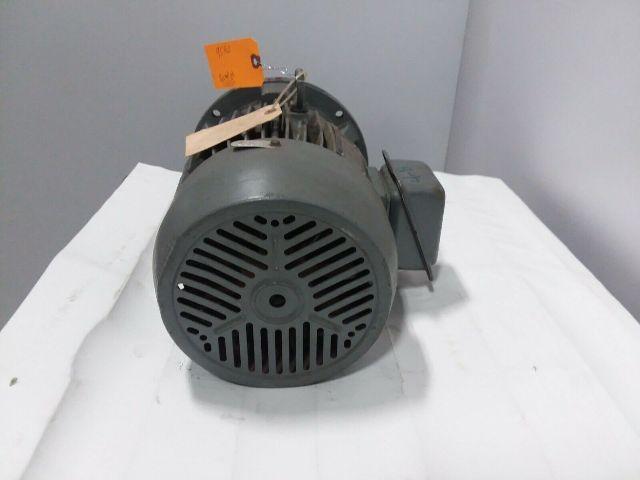 Toshiba S259612F4005 5 HP Electric Motor 230/460V 3PH 1730 RPM 184TPZ Frame