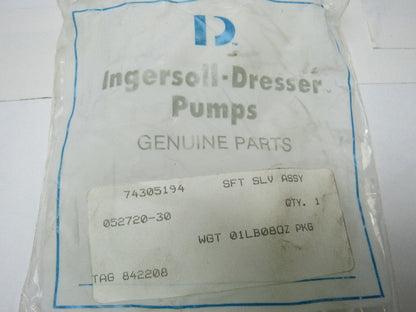 Ingersoll-Dresser 052720-30 Shaft Sleeve Assembly For 4LR11 Pump 1.372" I.D.