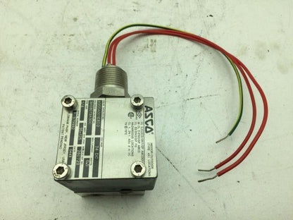 Asco 8355A001EED2 Solenoid Valve  Hazardous Location  1/4 " NPT 24 VDC