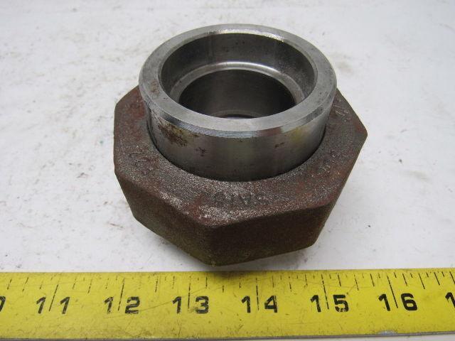 CL3-09720 1-1/2" class 3000 forged steel socket weld pipe union