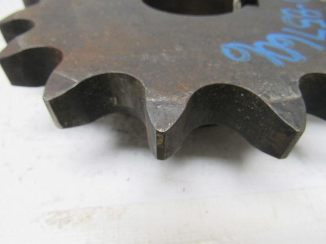 100B17 Single Roller Chain Sprocket 1-1/8" Finished Bore 7-3/8" O.D.