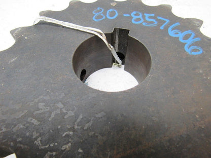 100B17 Single Roller Chain Sprocket 1-1/8" Finished Bore 7-3/8" O.D.