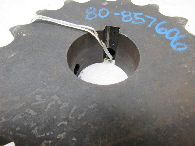 100B17 Single Roller Chain Sprocket 1-1/8" Finished Bore 7-3/8" O.D.