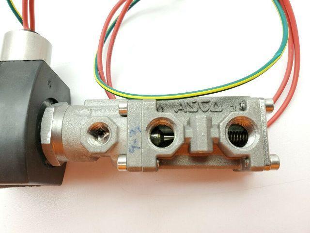 ASCO 8364A101H1112F1 1/4" 3W 24VDC Spool Solenoid Valve New