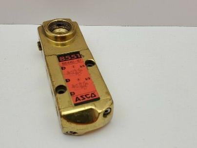ASCO 8551 8551A403-007 Brass1/4' NPT Air Operated Pneumatic Solenoid Valve Body