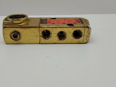 ASCO 8551 8551A403-007 Brass1/4' NPT Air Operated Pneumatic Solenoid Valve Body