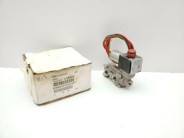 ASCO 8364A101H101AF1 Solenoid Spool Valve 1/4" 3W 24VDC