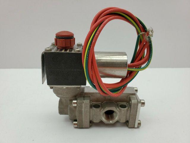 ASCO 8364A101H101AF1 Solenoid Spool Valve 1/4" 3W 24VDC