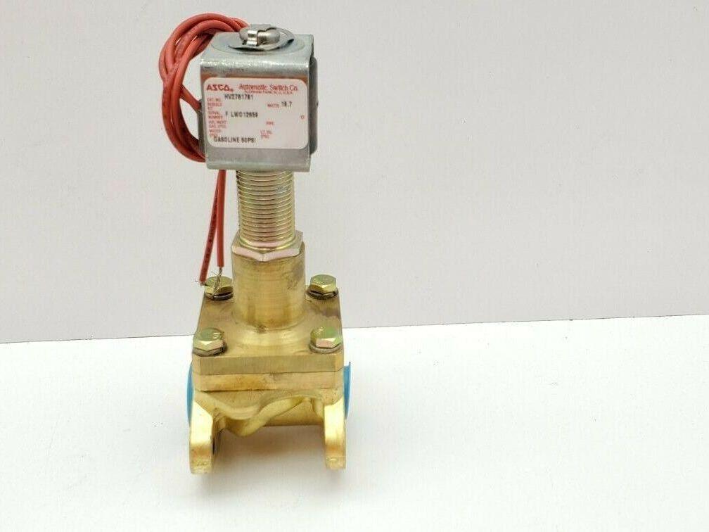 ASCO HV2781781 Gasoline 50 PSI 24VDC Solenoid Valve