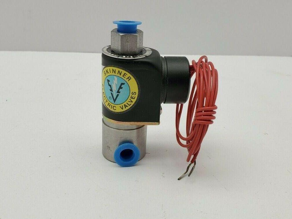 SKINNER B11DME1040 120V 1/8" NPT 40 PSI 3/32 Orifice Solenoid Valve New