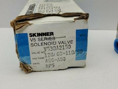 SKINNER HONEYWELL V53DA2150 1/4" NPT 120V 150 PSI Solenoid Valve