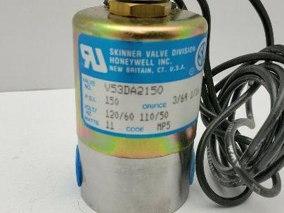 SKINNER HONEYWELL V53DA2150 1/4" NPT 120V 150 PSI Solenoid Valve