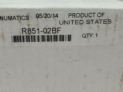 Asco Numatics R851-02BF Electric To Pneumatic Transducer