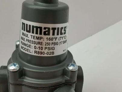 Asco Numatics R890-02B Air Pneumatic Precision Regulator 0-10 PSIG 1/4" NPT New