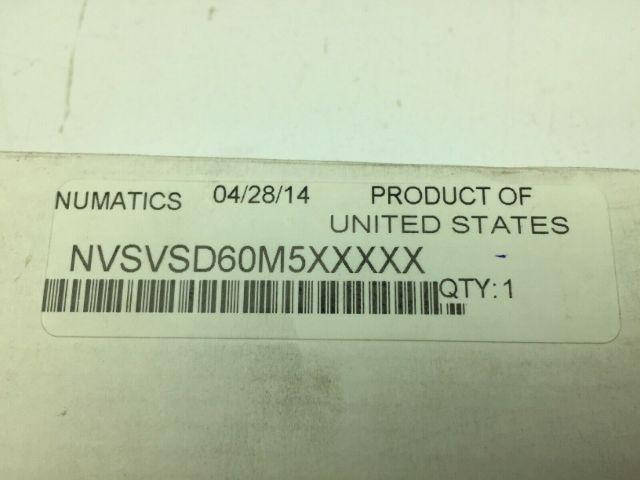 Asco Numatics NVSVSD60M5XXXXX Vacuum Sensor New