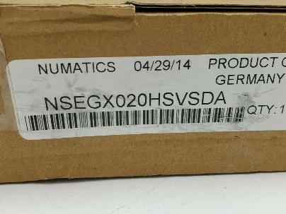 Asco Numatics NSEGX020HSHVSDA Vacuum Ejector
