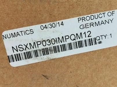 Asco Numatics NSXMP030IMPQM12 Vacuum Generator Ejector