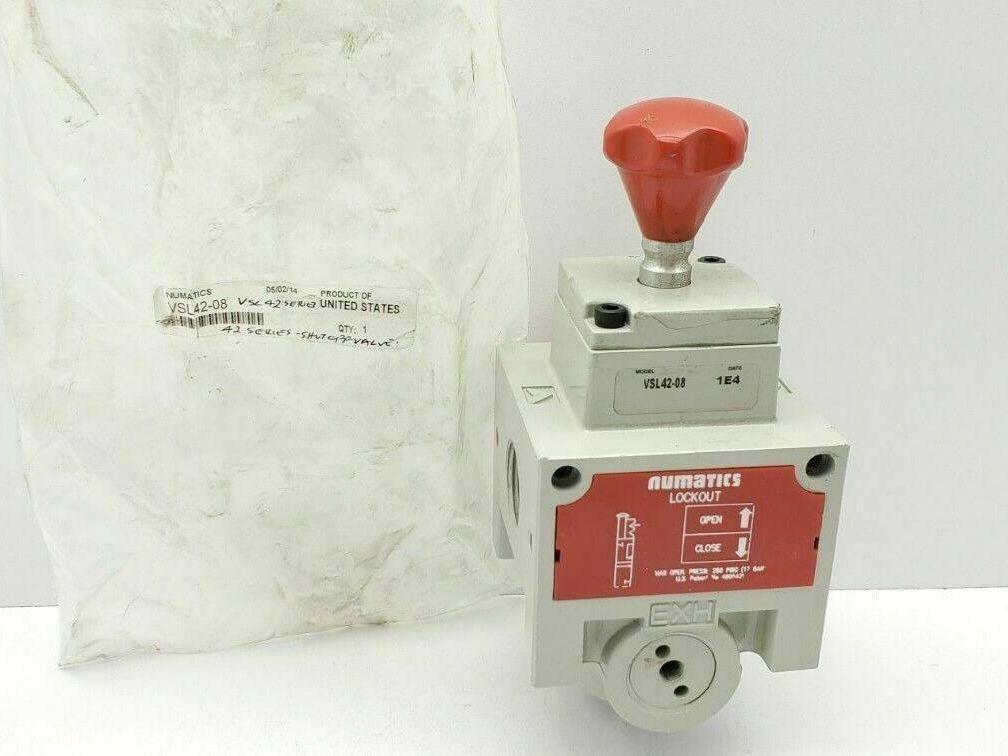 Numatics VSL42-08 Lockout Exhaust Safety Valve 1" NPT New