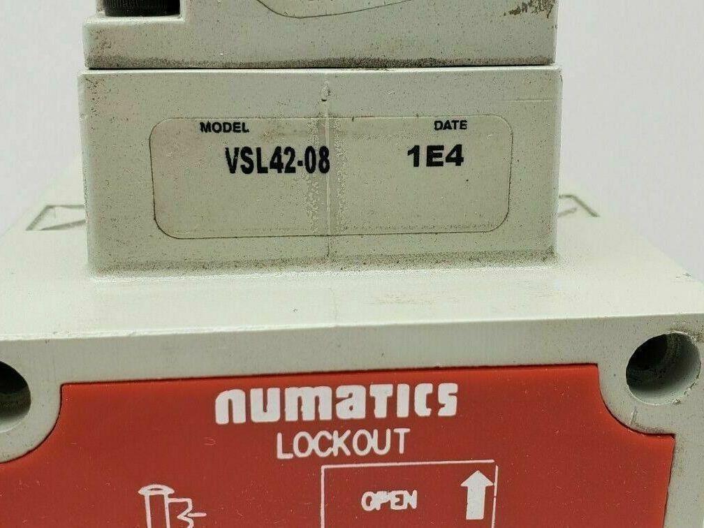 Numatics VSL42-08 Lockout Exhaust Safety Valve 1" NPT New