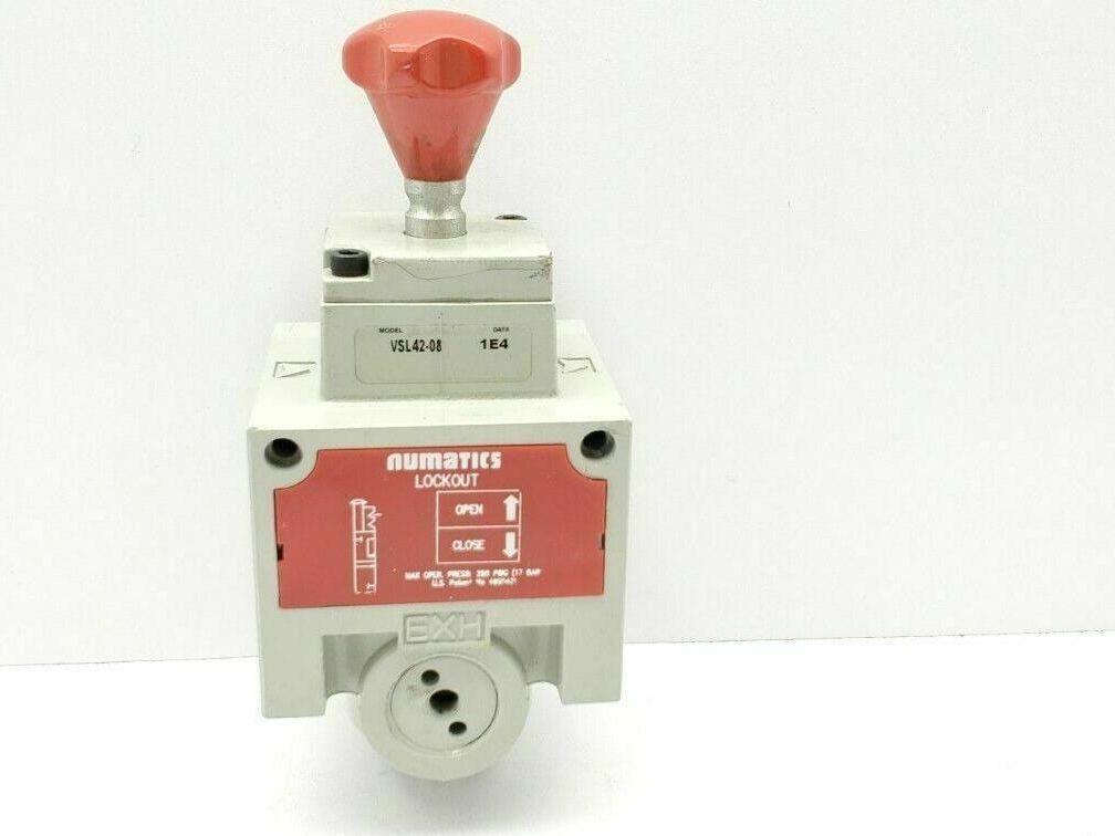 Numatics VSL42-08 Lockout Exhaust Safety Valve 1" NPT New