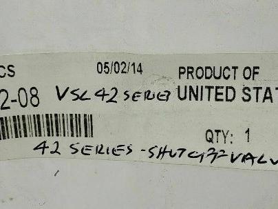 Numatics VSL42-08 Lockout Exhaust Safety Valve 1" NPT New