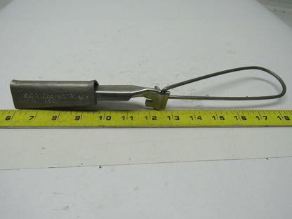 Poreclain Products 1062 Wedge Grip Clamp ACSR 4-1/0  6-1/2" Bail Length Lot of 2