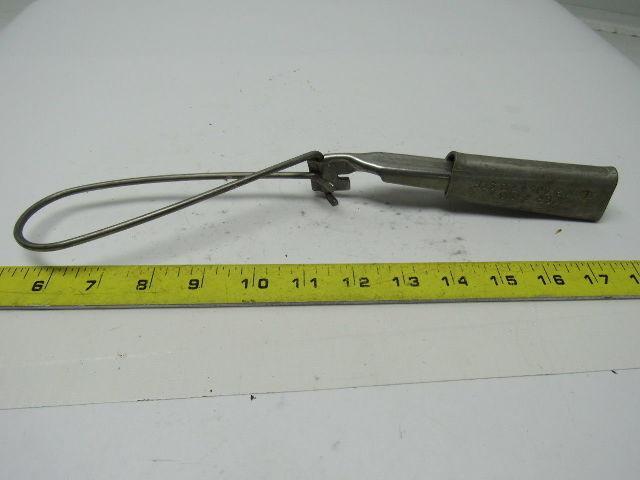 Poreclain Products 1062 Wedge Grip Clamp ACSR 4-1/0  6-1/2" Bail Length Lot of 2